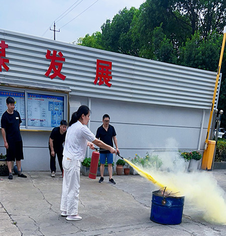 Cixi Zhanchi Metal Products Co., Ltd. Conducts Fire Safety Lecture and Practical Drill to Strengthen the Company's Safety Defense Line